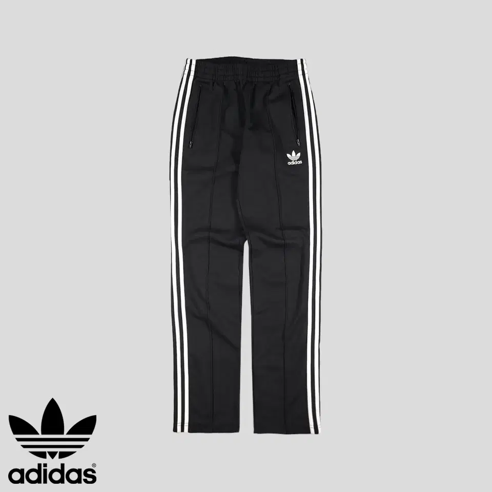 Adidas Black White Europa Three-Wire Banded Jersey Sweatpants 25-29