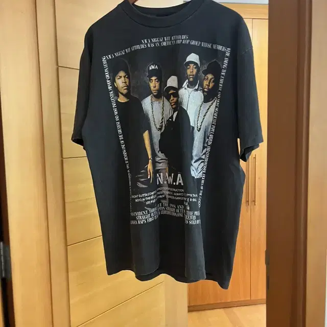 NWA bootleg 빈티지 티셔츠