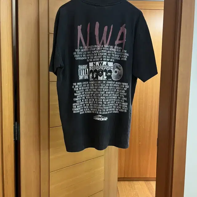 NWA bootleg 빈티지 티셔츠