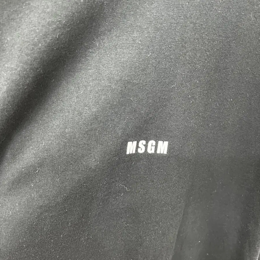 정품) MSGM 남성 오버핏 롱슬리브 S