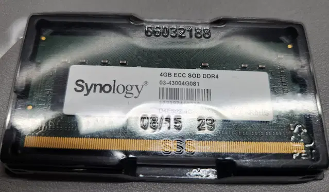 시놀로지 NAS 정품  램(RAM) 4GB EEC SOD DDR4