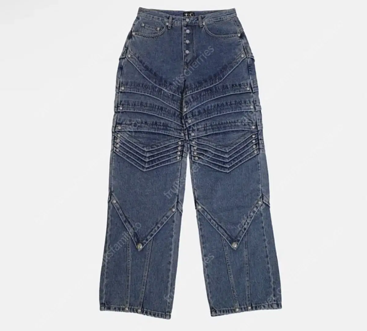 FrogClub Full-Studded Denim Pants NewArrivals3 sizes