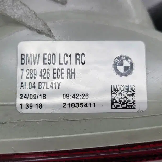 BMW/3시리즈/ e90/ 후기형/ led /(좌-운전석)7289426/