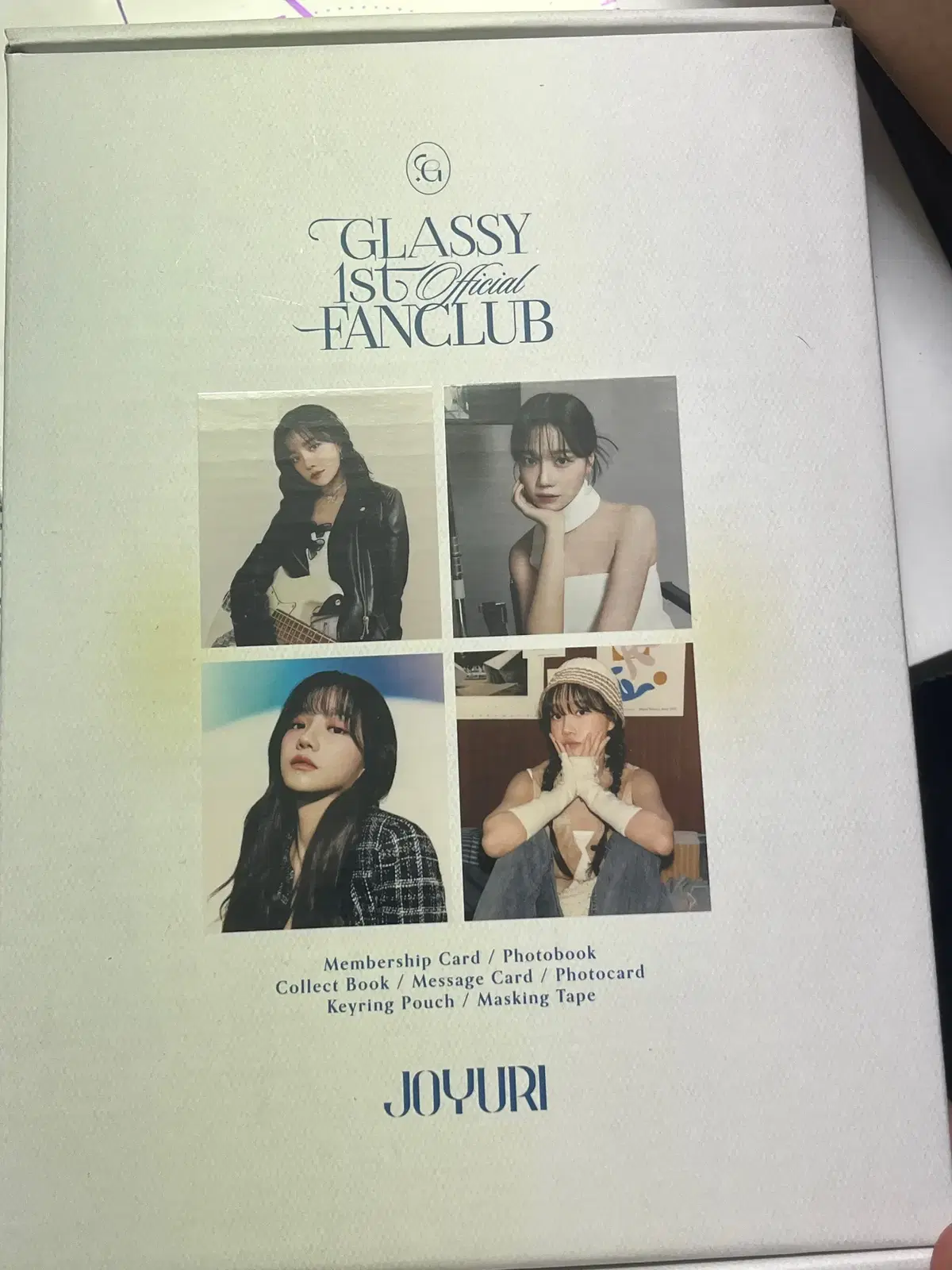 Jo Yuri Fan Club kit GLASSY 1st Kit