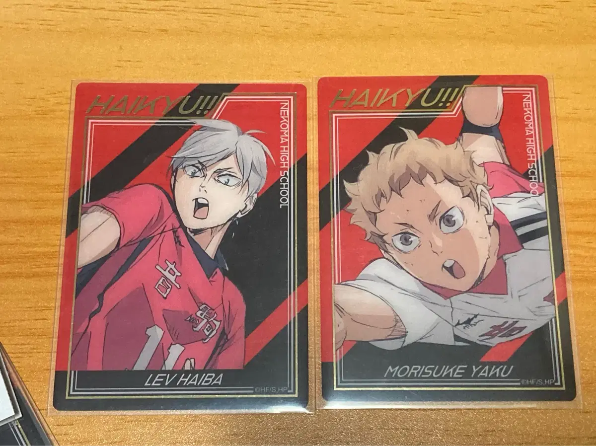 Haikyuu Clear Card Nekoma Rief Yaku in bulk