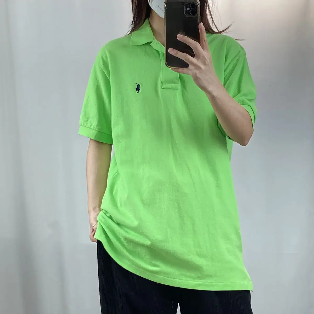 Polo Lime Green Short Sleeve Karati S .240604