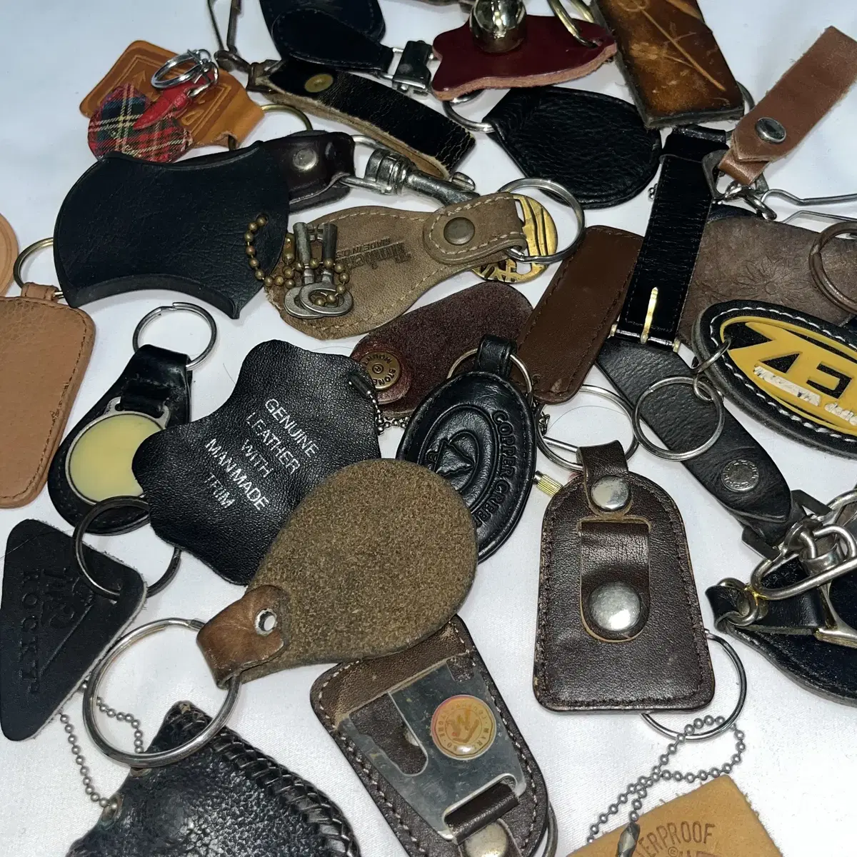 Vintage keychain genuine leather 빈티지키링