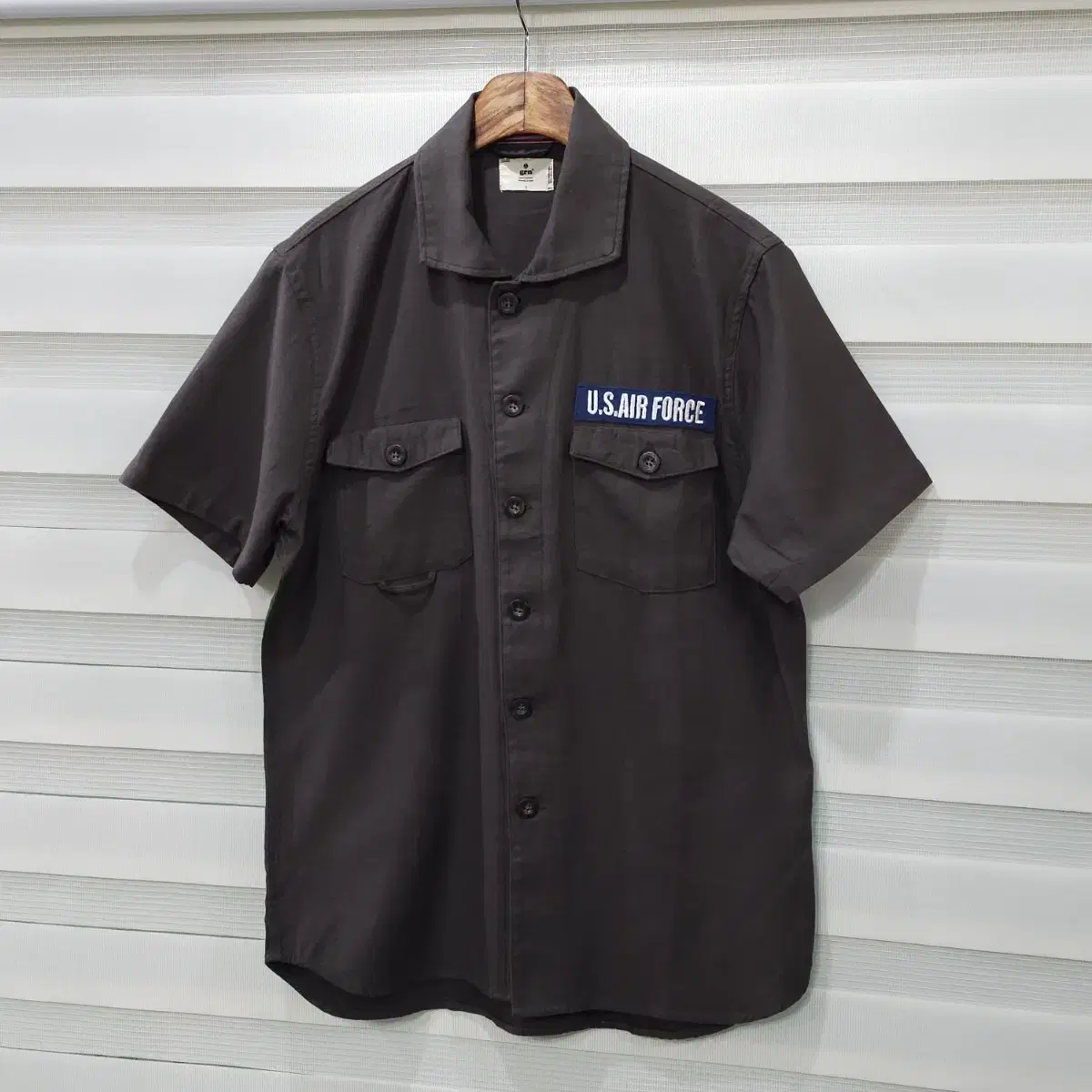 Japan GRN Military Short Sleeve Shirt - L