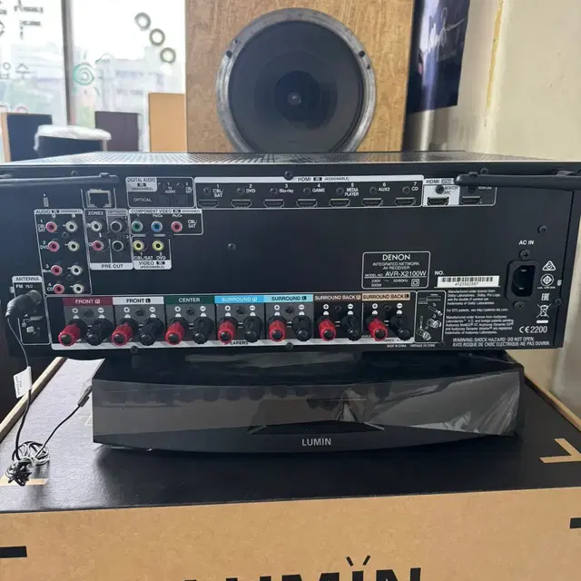 데논리시버 앰프 AVR-X2100W 판매합니다.