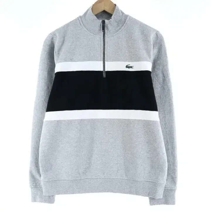 [ 4XL ] Lacoste 라코스테 반집업 맨투맨