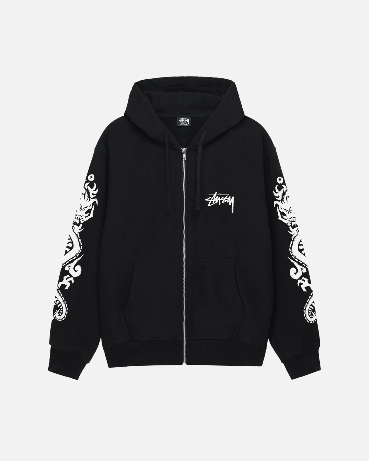 [Overseas] Stussy Dragons Hooded Zip-up 24SS