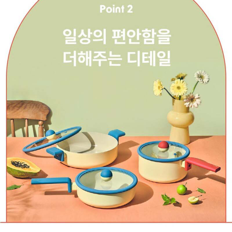 네오플램 양수냄비 20cm IH 인덕션