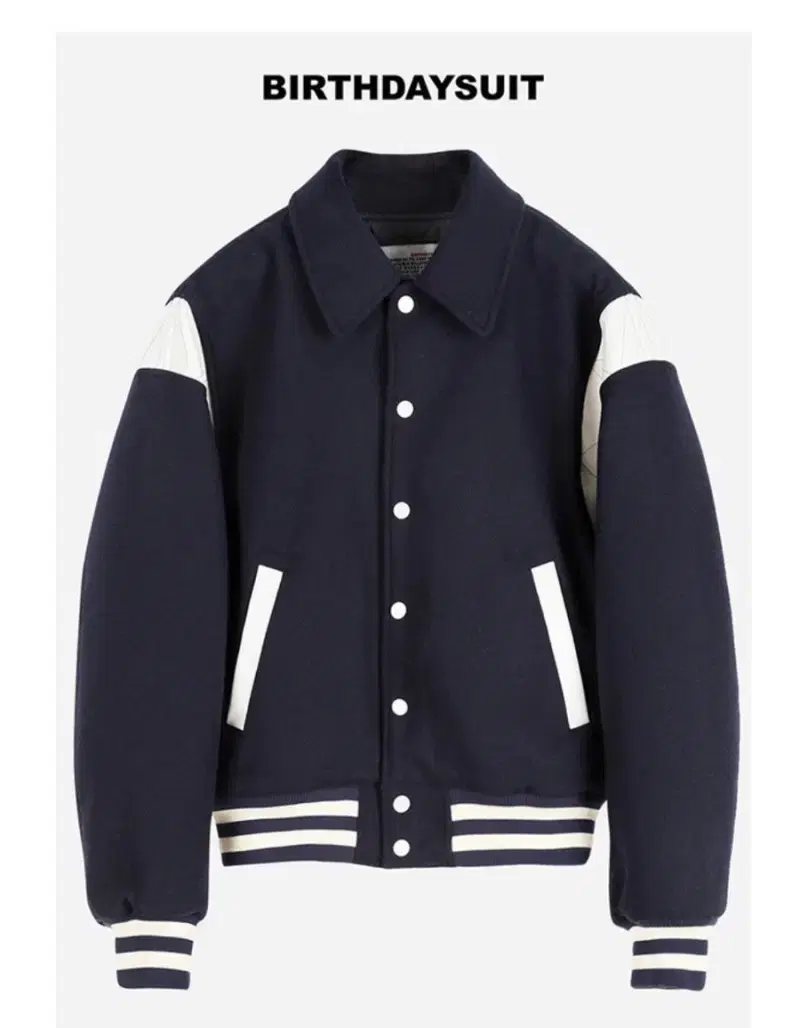 Bees Dey Suit Varsity Jacket Black