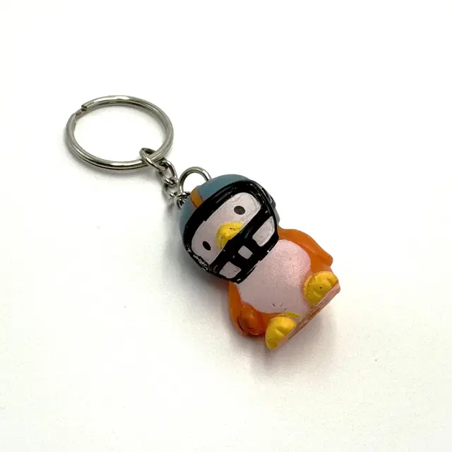 Vintage keychain Penguin helmet 빈티지키링