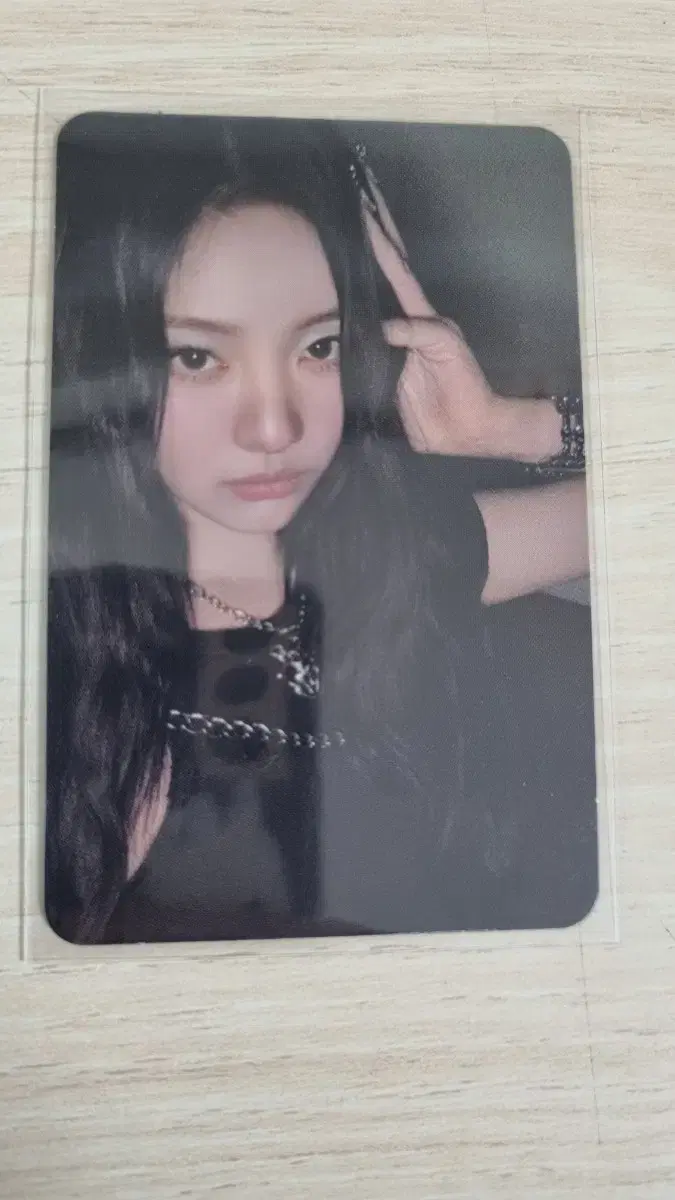 aespa ningning poster ver album photocard wts