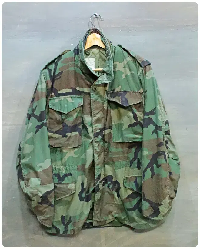 [S] US Army Original M-65 Woodland Field Jacket (35% off)