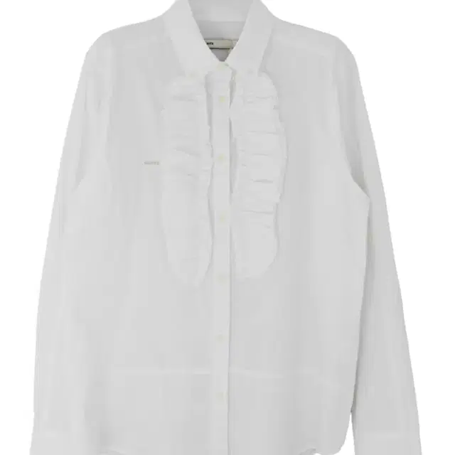 에옹쓰 eonts ruffle40 shirts - white