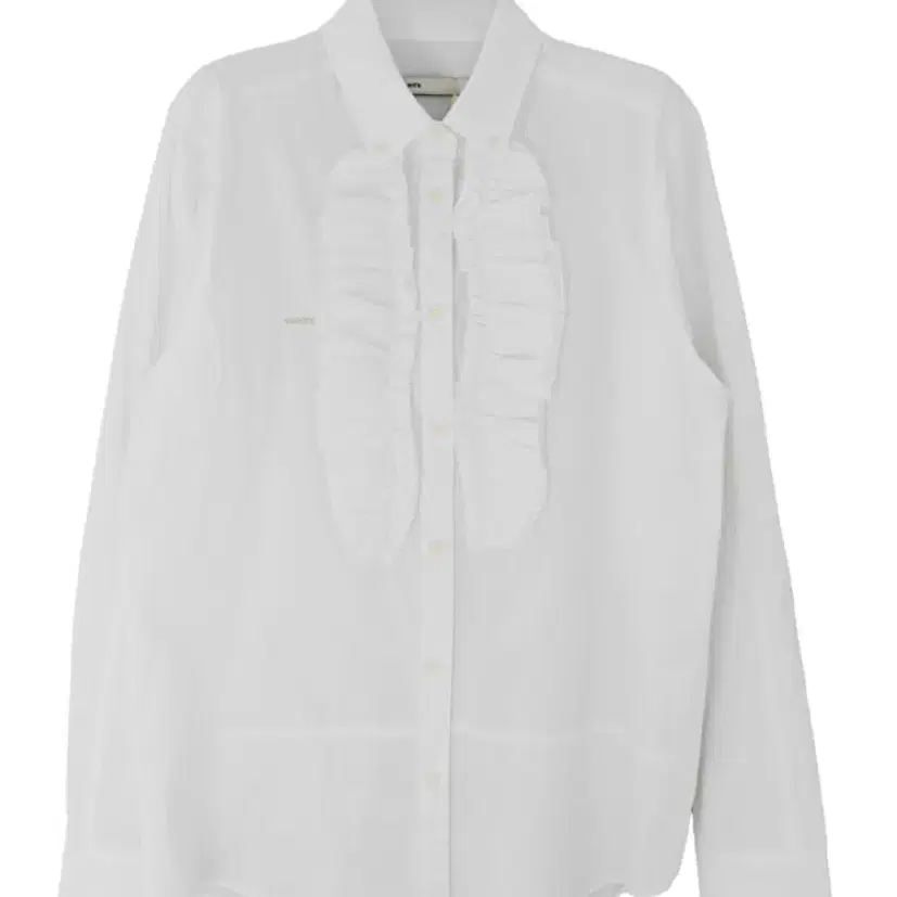 에옹쓰 eonts ruffle40 shirts - white