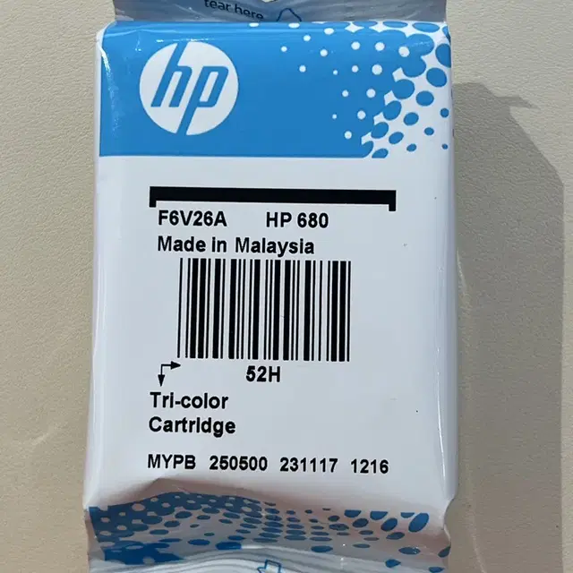 HP680 잉크 블랙