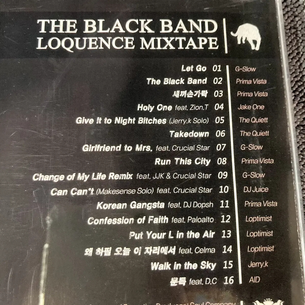 [중고음반/CD] 국힙 로퀜스 Loquence The Black Band