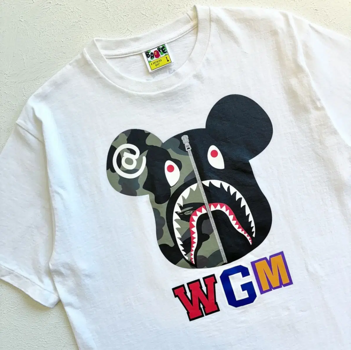 Vape x Medicomtoy Camo Bear T-Shirt