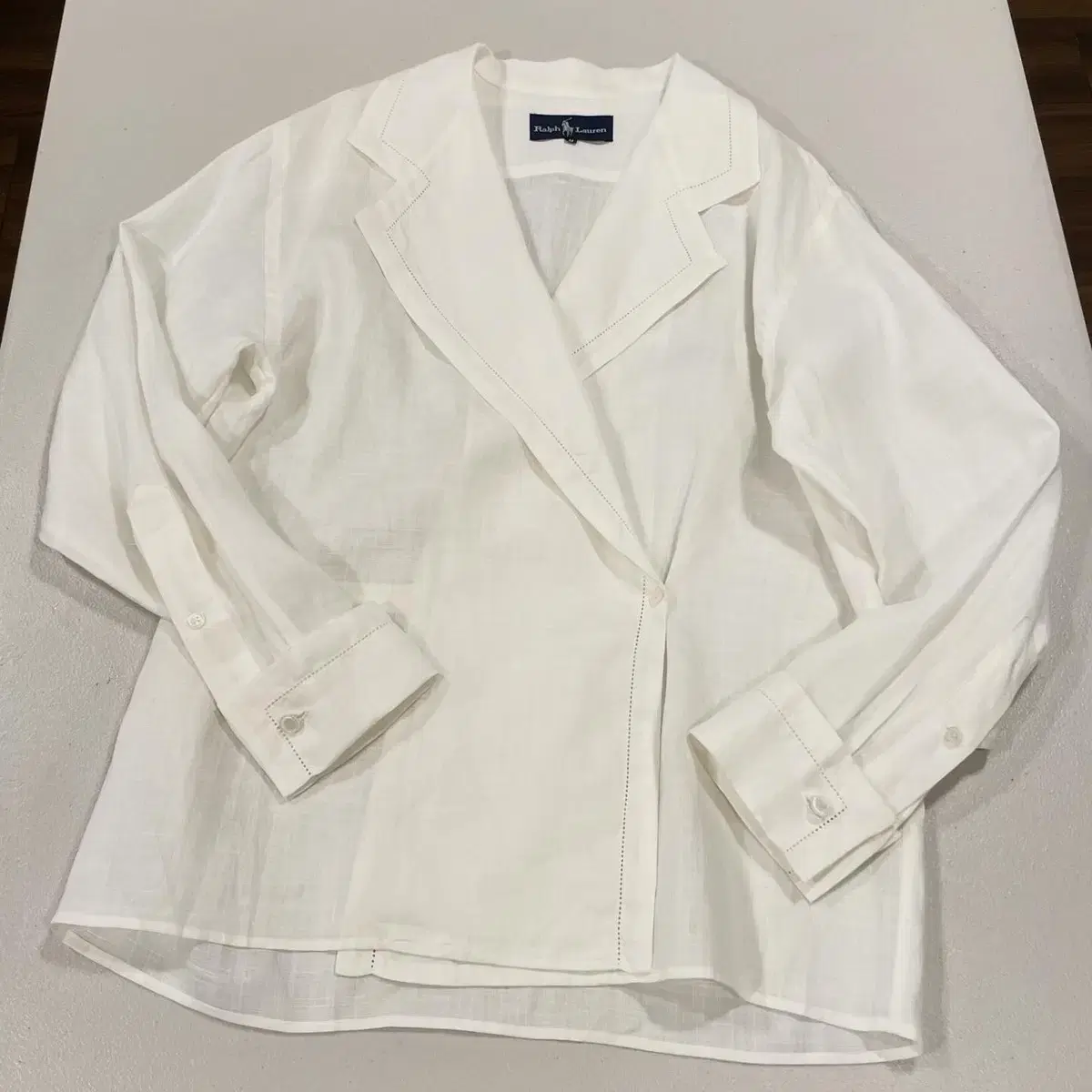 55-66) Ralph Lauren Ralph Lauren Pure Linen Jacket