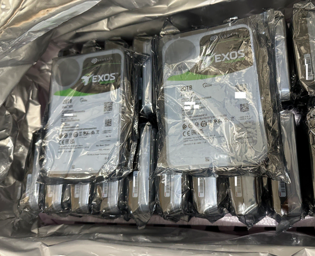 20TB HDD 씨게이트 기업용 EXOS SAS (Seagate)