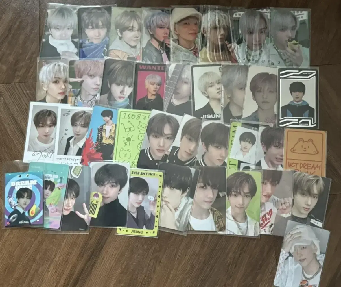 nct jisung photocard bulk 쿨거 19 물봉 목도리지성 잔디지성 잔디지성 팝업지성