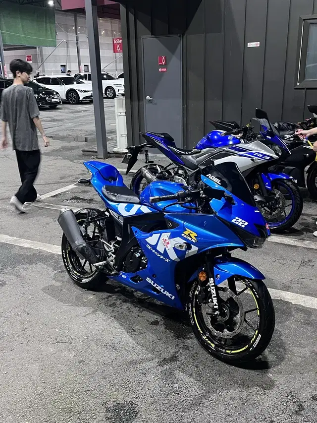 (개인) 스즈키 gsxr125 ABS GP블루  (블박2채널) (비상등)