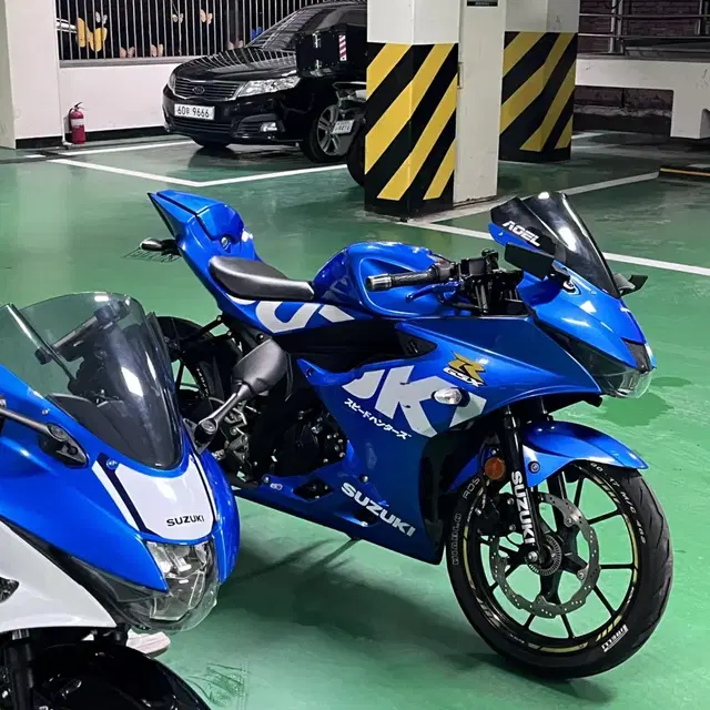 (개인) 스즈키 gsxr125 ABS GP블루  (블박2채널)