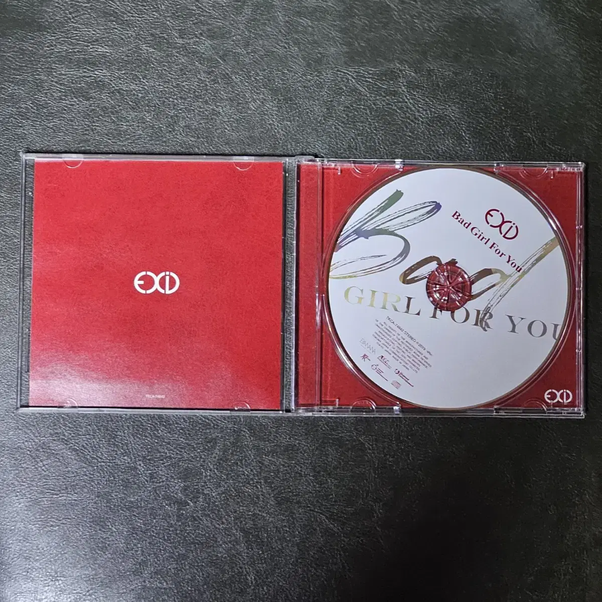 EXID 이엑스아이디 Bed Girl For You 일본 싱글 CD 중고