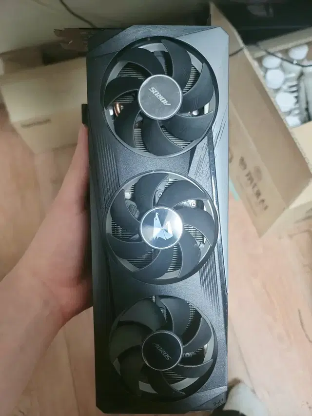 기가바이트 어로스 rtx3060ti 그래픽카드