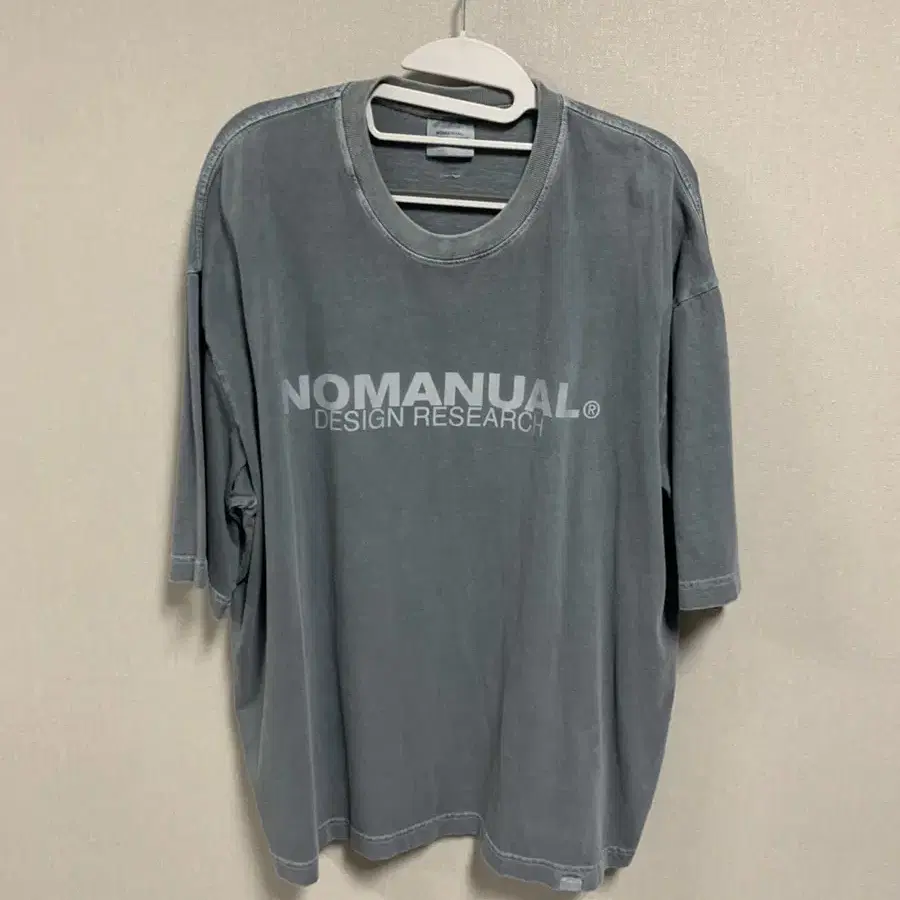 [XL] NOMANUAL AP.DYED BOX T-SHIRT