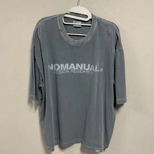 [XL] NOMANUAL AP.DYED BOX T-SHIRT