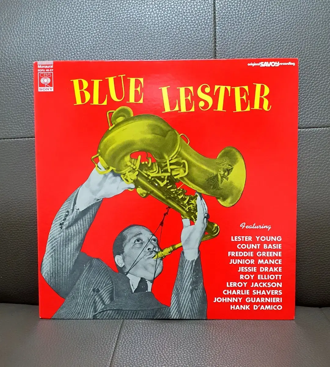 LP ㅡ [ 민트급 ]  LESTER YOUNG  / JAZZ 수입명반