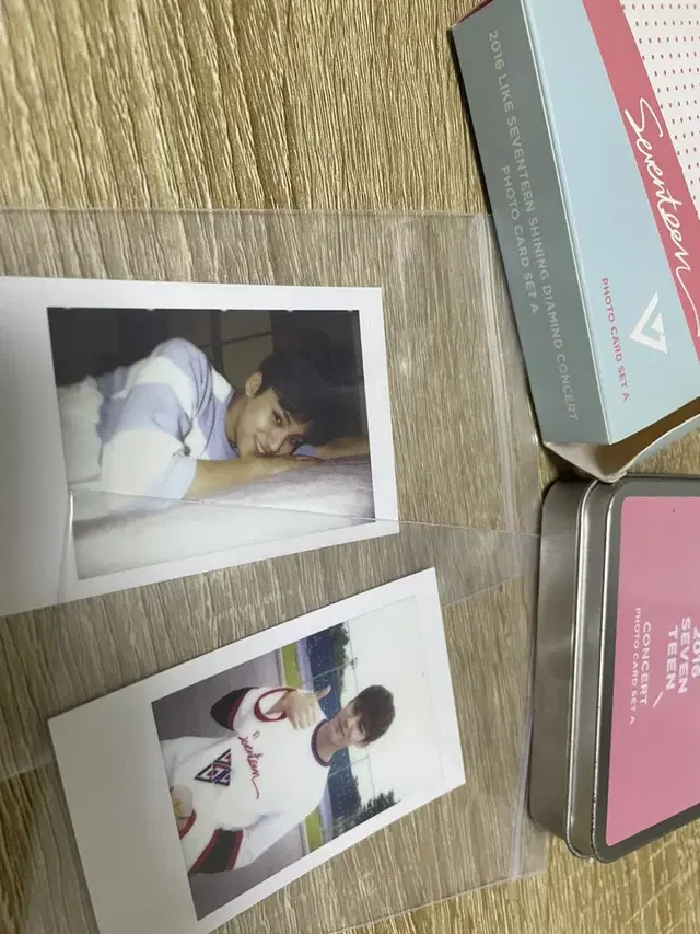 세븐틴 2016 A set 민규 폴라로이드