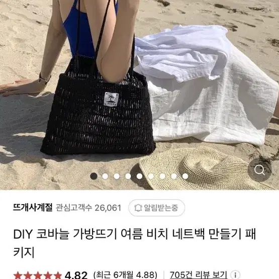 비치 네트백