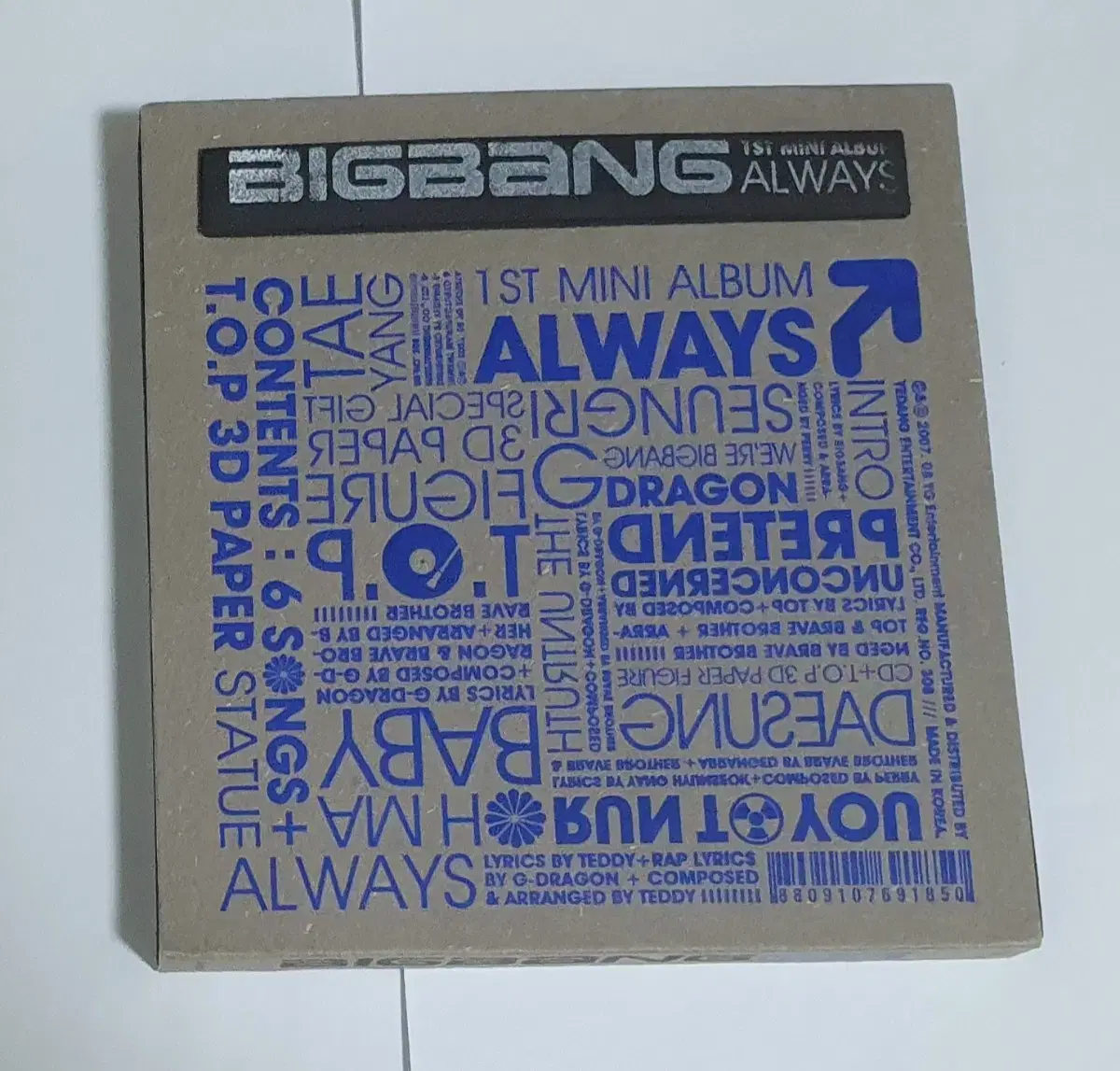 빅뱅 Always 거짓말 앨범 시디 CD