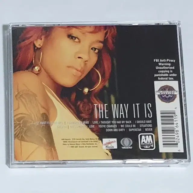 키샤 콜 The Way It Is 앨범 시디 CD