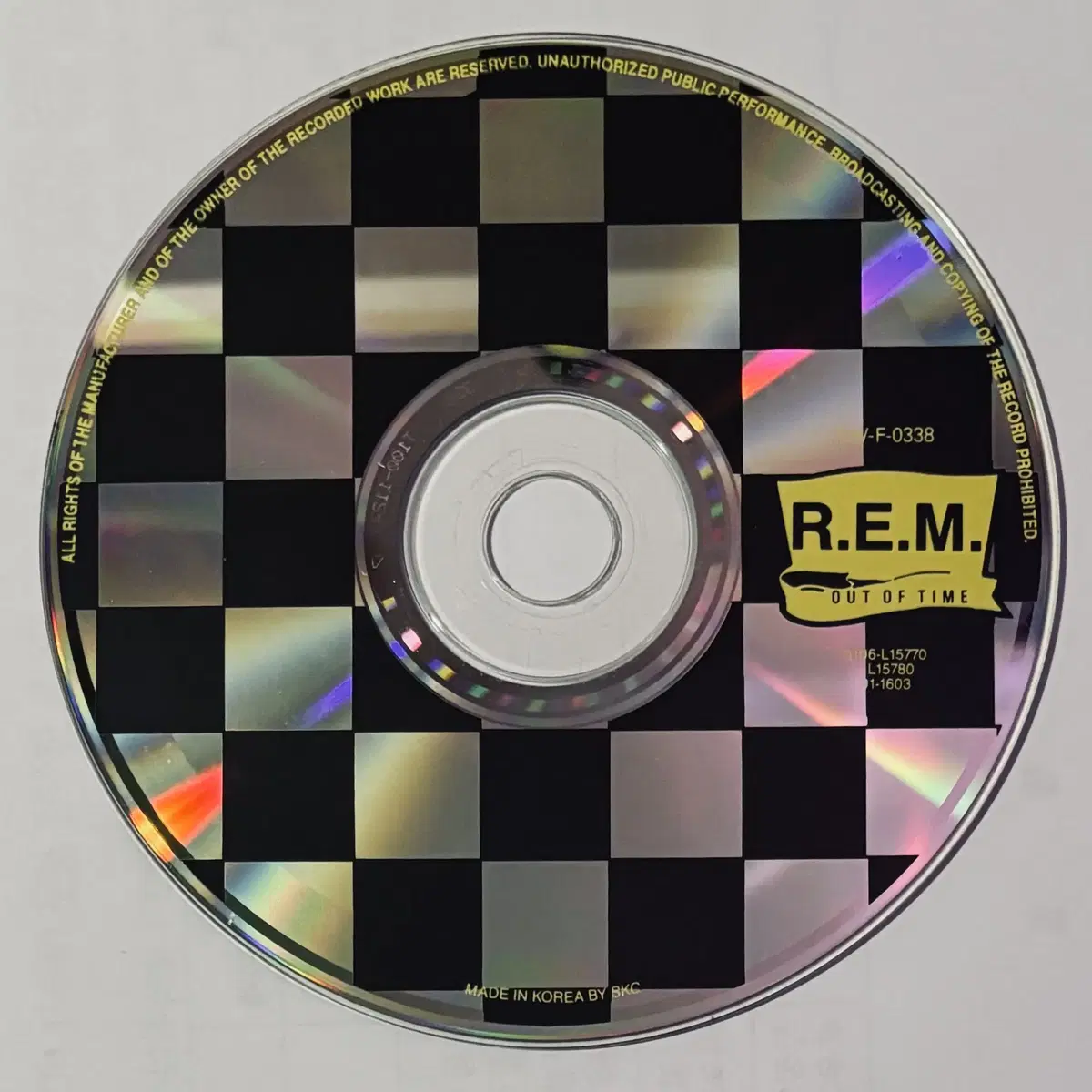 R.E.M. - Out Of Time (CD) 한국반 90s EX+