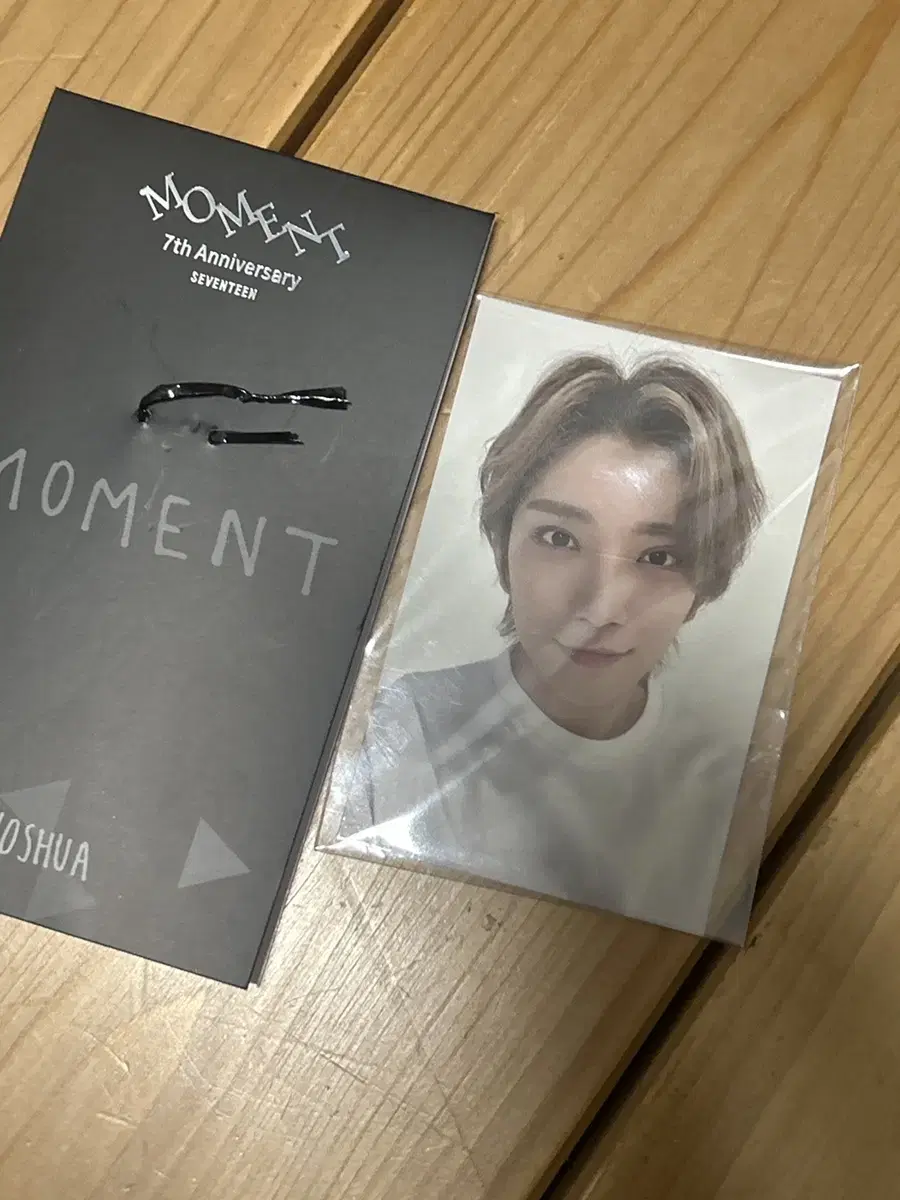 Seventeen joshua 7th Anniversary Photocard