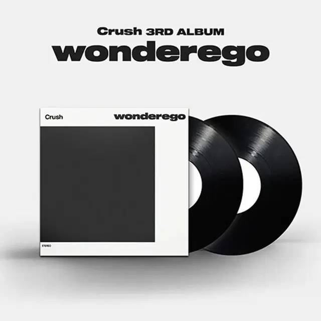 크러쉬 3집 - wonderego (LP, 미개봉)