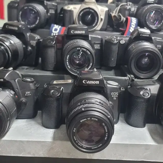 캐논 EOS SLR 필름카메라 바디 렌즈 셋트