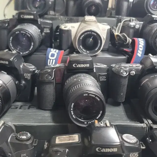 캐논 EOS SLR 필름카메라 바디 렌즈 셋트