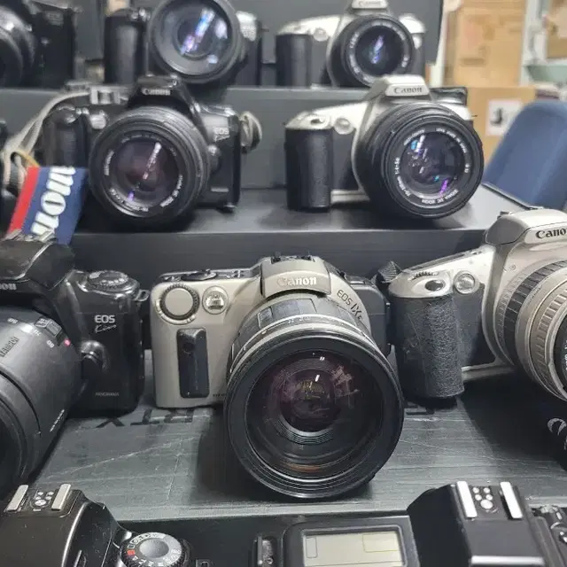 캐논 EOS SLR 필름카메라 바디 렌즈 셋트