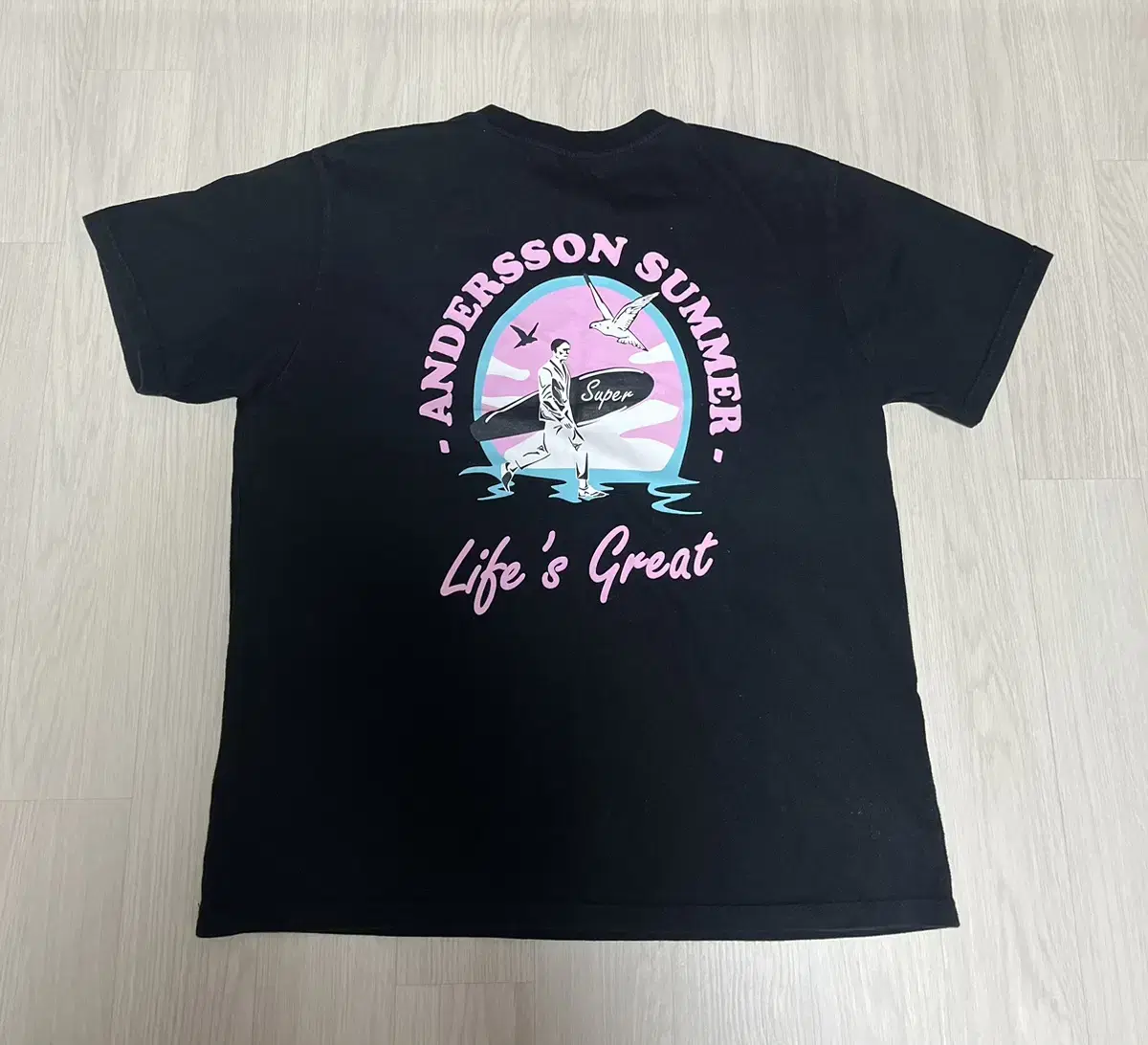 [M] Anderson Belle Short Sleeve Black