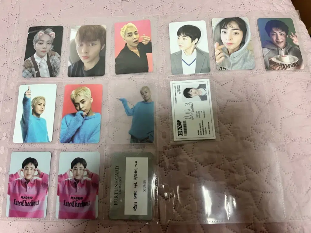 Xiumin photocard Chapter 13 Bulk transfers