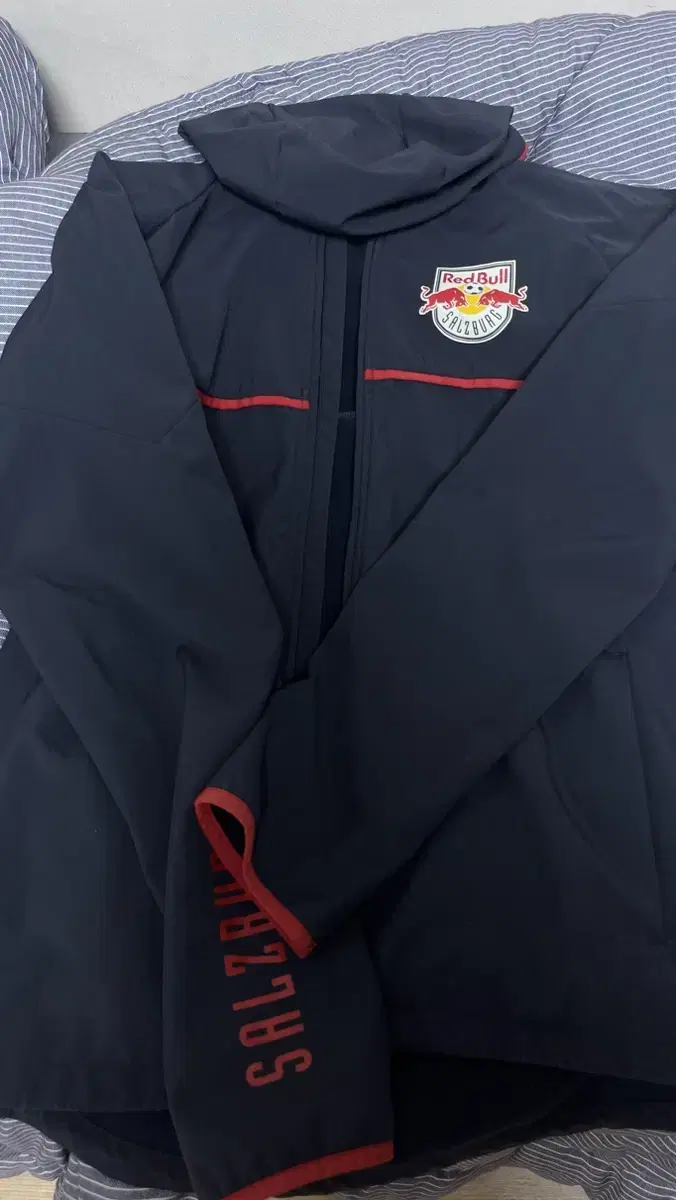 Salzburg Red Bull Windbreaker Hoodie Zip Up