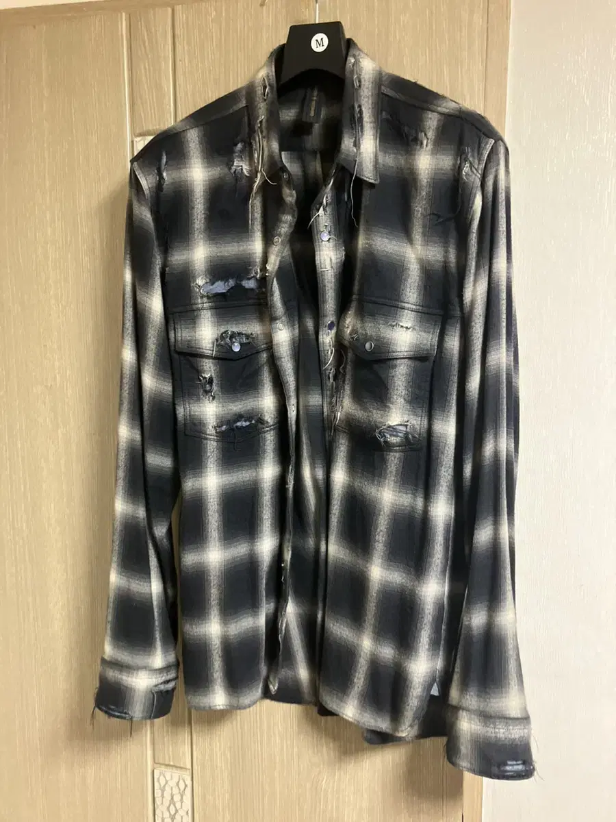 FW15 Miharayasuhiro Diss Check Shirt