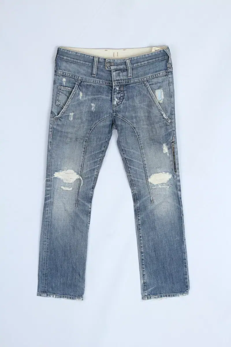 neil barrett damage denim